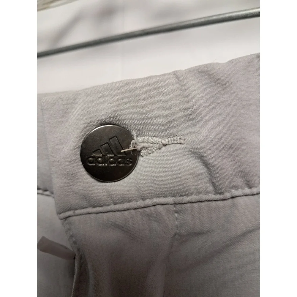Mens Adidas Golf Pants Size 36. Light‎ Gray. Small Marks On Back. See Pics